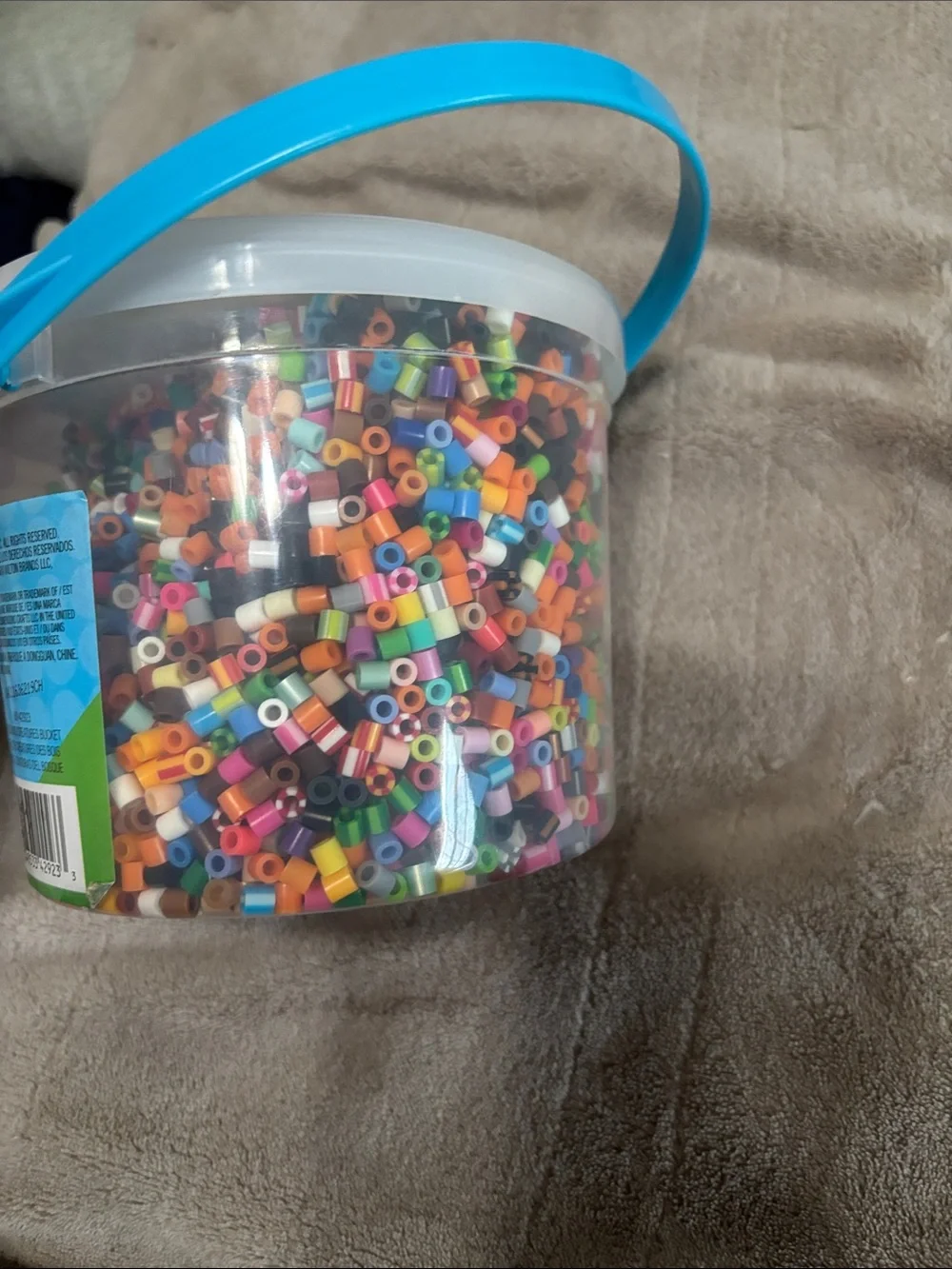 Perler Woodland Creatures Fused Bead Bucket